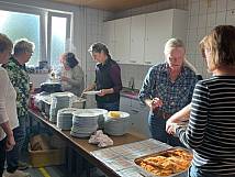 Die Helferinnen und Helfer des Seniorennachmittags