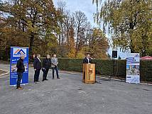 Einweihung Zeilweg-Am Hackwald - Grußworte Alexander Freygang, Mühlbach Wasser