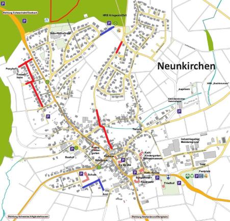 Baufortschritt in Neunkirchen