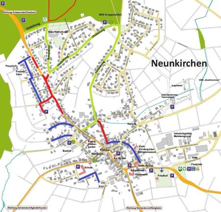 Baufortschritt in Neunkirchen