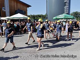 THW beim Flashmob