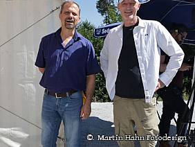 Uwe Ristl (EAN) und Karsten Thiel (UEA Karlsruhe)