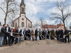 Spatenstich Nahwärmeausbau