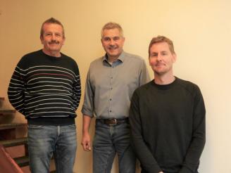 Fabian Dinkeldein und Rolf Schneider